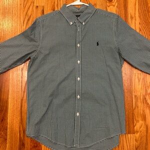 Ralph Lauren Boys Check Button-Down Shirt